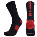 Chaussettes de tube pour adolescents de sport personnalisées en gros avec logo en gros de l&#39;équipe de basket-ball de mode